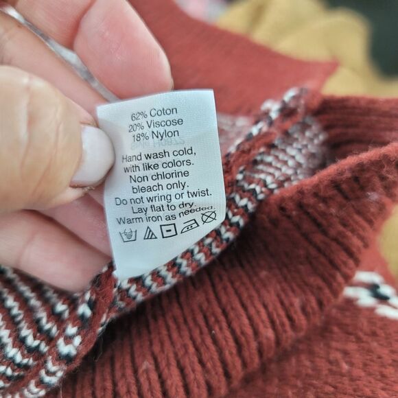 Madewell burnish mahogany bandana sweater - Picture 9 of 9